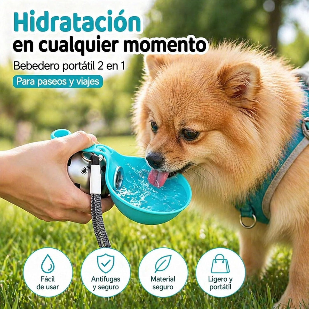 Bebedero Portátil Para Perros