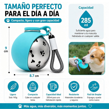 Bebedero Portátil Para Perros